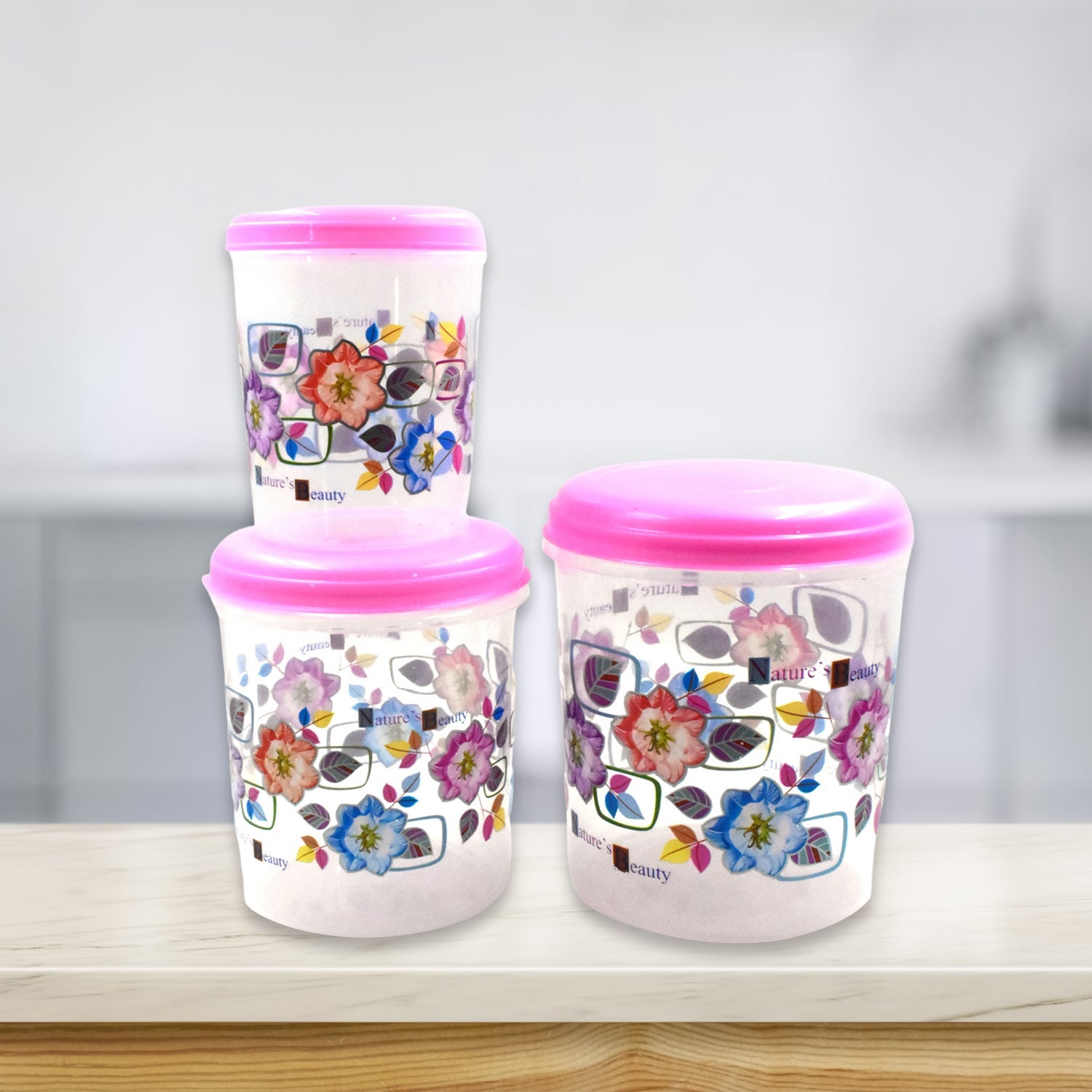 2703 3 Pc Storage Container used in all kinds of places including household and offices for storing stuffs and items etc. 2703 3 Pc Storage Container used in all kinds of places including household and offices for storing stuffs and items etc.